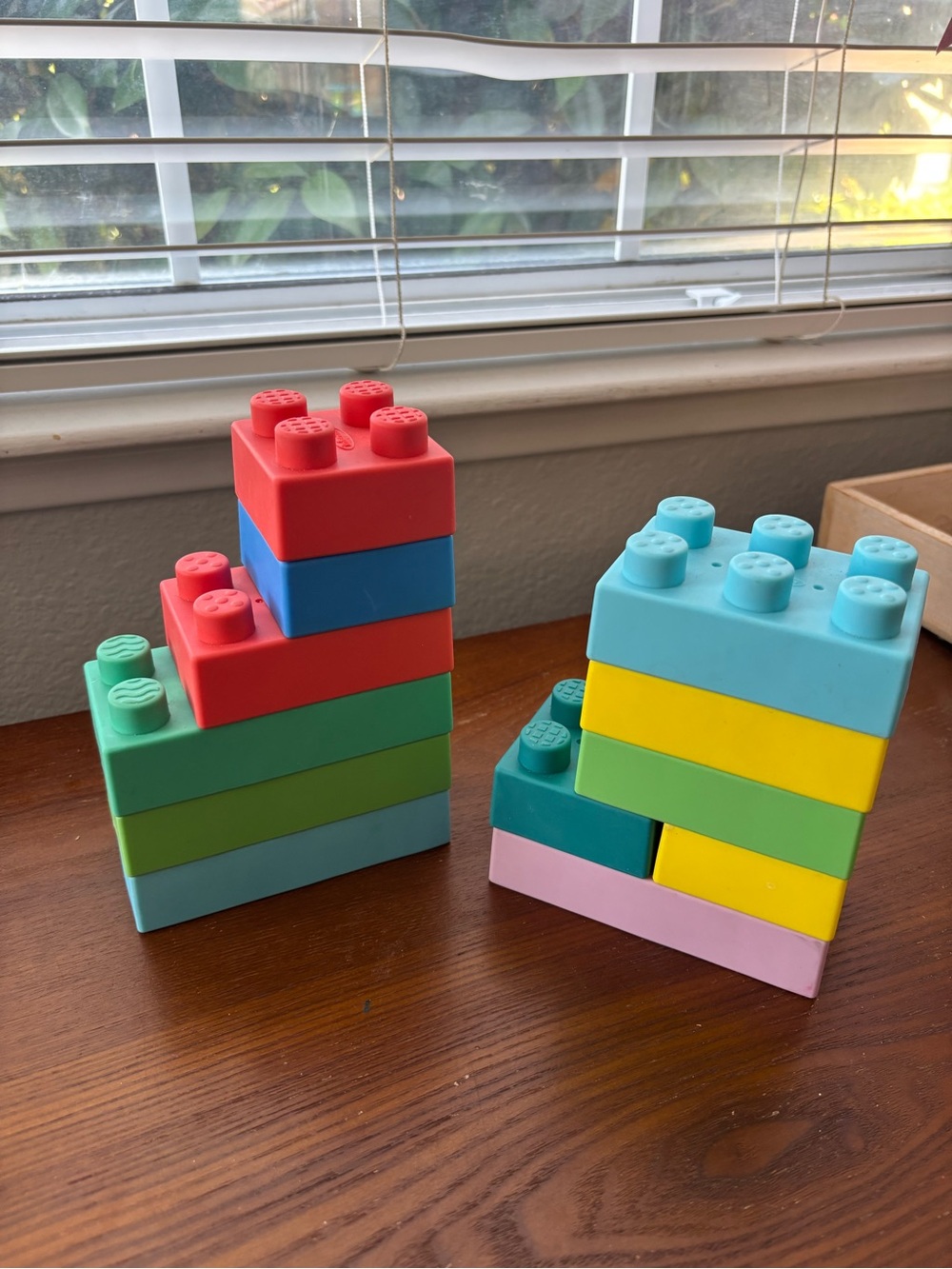 Silicone Stacking Blocks